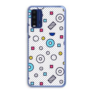 CaseCompany 8-bit N°9: Xiaomi Redmi 9T Transparant Hoesje