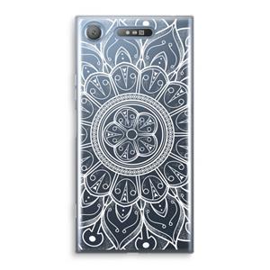 CaseCompany Roses Are Red: Sony Xperia XZ1 Transparant Hoesje