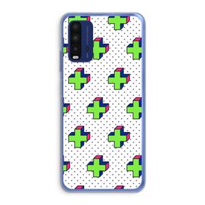 CaseCompany 8-bit N°10: Xiaomi Redmi 9T Transparant Hoesje