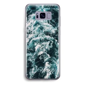 CaseCompany Zee golf: Samsung Galaxy S8 Plus Transparant Hoesje