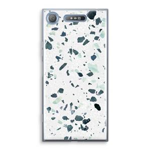 CaseCompany Terrazzo N°2: Sony Xperia XZ1 Transparant Hoesje