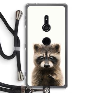 CaseCompany Rocco: Sony Xperia XZ2 Transparant Hoesje met koord