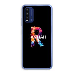 CaseCompany Abstract Spectrum: Xiaomi Redmi 9T Transparant Hoesje