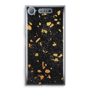 CaseCompany Terrazzo N°7: Sony Xperia XZ1 Transparant Hoesje