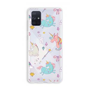 CaseCompany Fantasiewereld: Galaxy A71 Transparant Hoesje