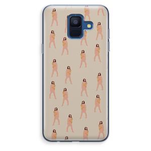 CaseCompany You're so golden: Samsung Galaxy A6 (2018) Transparant Hoesje