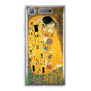 CaseCompany Der Kuss: Sony Xperia XZ1 Transparant Hoesje