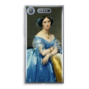 CaseCompany Eleonore: Sony Xperia XZ1 Transparant Hoesje