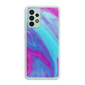 CaseCompany Zweverige regenboog: Samsung Galaxy A52s 5G Transparant Hoesje