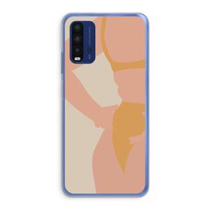 CaseCompany Bikini body: Xiaomi Redmi 9T Transparant Hoesje