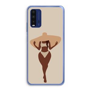 CaseCompany Let's get salty: Xiaomi Redmi 9T Transparant Hoesje