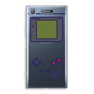 CaseCompany Game On: Sony Xperia XZ1 Transparant Hoesje