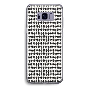 CaseCompany Crazy shapes: Samsung Galaxy S8 Plus Transparant Hoesje