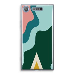 CaseCompany Noor B: Sony Xperia XZ1 Transparant Hoesje