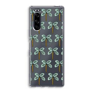 CaseCompany Paradise: Sony Xperia 5 Transparant Hoesje