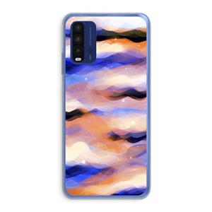 CaseCompany Donkere Wolken: Xiaomi Redmi 9T Transparant Hoesje