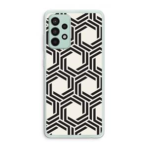 CaseCompany Geometrisch patroon: Samsung Galaxy A52s 5G Transparant Hoesje