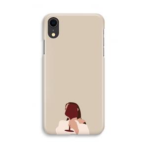 CaseCompany I drink wine: iPhone XR Volledig Geprint Hoesje