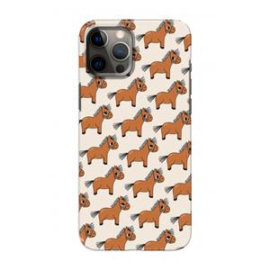 CaseCompany Pony: Volledig geprint iPhone 12 Hoesje