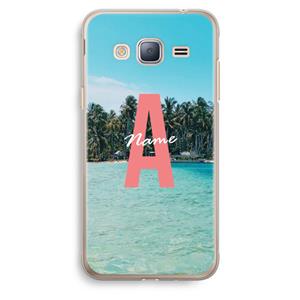 CaseCompany Pacific Dream: Samsung Galaxy J3 (2016) Transparant Hoesje