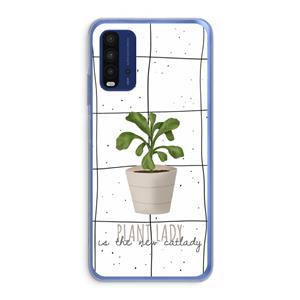 CaseCompany Kamerplant op vensterruit: Xiaomi Redmi 9T Transparant Hoesje
