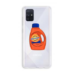 CaseCompany Ultra Sensitive: Galaxy A71 Transparant Hoesje