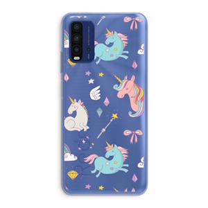 CaseCompany Fantasiewereld: Xiaomi Redmi 9T Transparant Hoesje