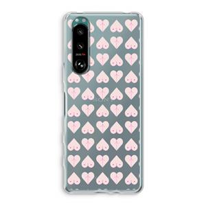 CaseCompany Ass 'n Titties: Sony Xperia 5 III Transparant Hoesje