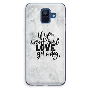 CaseCompany Partner in crime: Samsung Galaxy A6 (2018) Transparant Hoesje