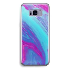 CaseCompany Zweverige regenboog: Samsung Galaxy S8 Plus Transparant Hoesje