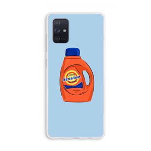 CaseCompany Ultra Sensitive: Galaxy A71 Transparant Hoesje