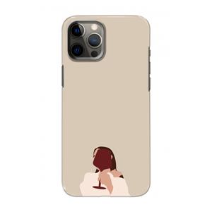 CaseCompany I drink wine: Volledig geprint iPhone 12 Hoesje