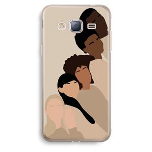 CaseCompany Sweet creatures: Samsung Galaxy J3 (2016) Transparant Hoesje