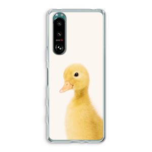 CaseCompany Duke: Sony Xperia 5 III Transparant Hoesje