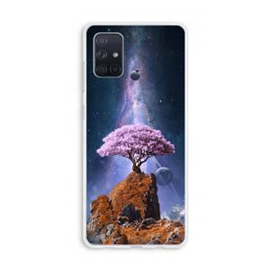 CaseCompany Ambition: Galaxy A71 Transparant Hoesje
