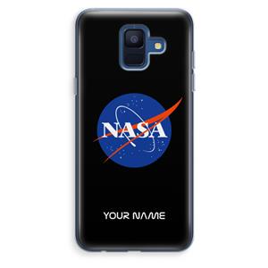 CaseCompany NASA: Samsung Galaxy A6 (2018) Transparant Hoesje