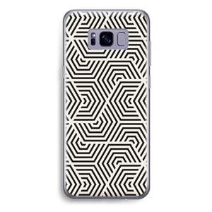 CaseCompany Magic pattern: Samsung Galaxy S8 Plus Transparant Hoesje