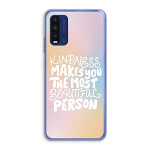 CaseCompany The prettiest: Xiaomi Redmi 9T Transparant Hoesje
