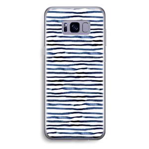 CaseCompany Verrassende lijnen: Samsung Galaxy S8 Plus Transparant Hoesje