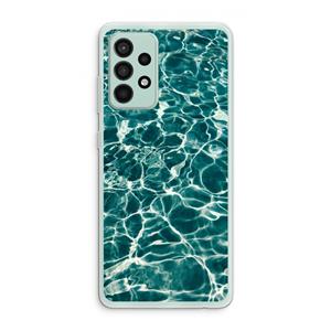 CaseCompany Weerkaatsing water: Samsung Galaxy A52s 5G Transparant Hoesje