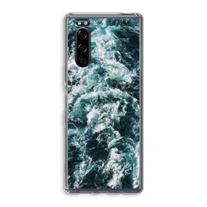 CaseCompany Zee golf: Sony Xperia 5 Transparant Hoesje