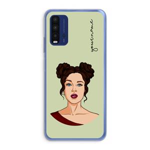 CaseCompany Pop-Art Creator: Xiaomi Redmi 9T Transparant Hoesje