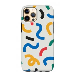 CaseCompany Illustratieve pop 2: iPhone 12 Pro Max Tough Case