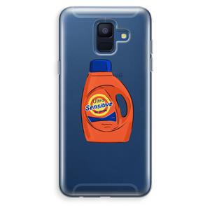 CaseCompany Ultra Sensitive: Samsung Galaxy A6 (2018) Transparant Hoesje