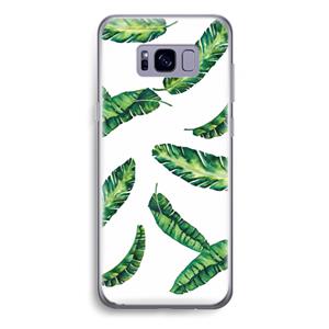 CaseCompany Lange bladeren: Samsung Galaxy S8 Plus Transparant Hoesje