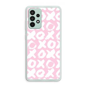 CaseCompany XOXO: Samsung Galaxy A52s 5G Transparant Hoesje