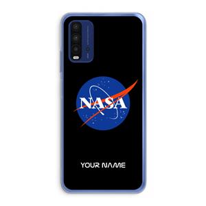 CaseCompany NASA: Xiaomi Redmi 9T Transparant Hoesje