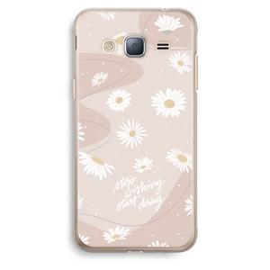 CaseCompany Daydreaming becomes reality: Samsung Galaxy J3 (2016) Transparant Hoesje