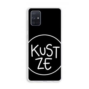 CaseCompany KUST ZE: Galaxy A71 Transparant Hoesje