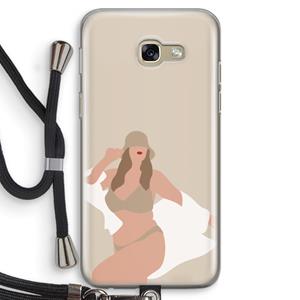 CaseCompany One of a kind: Samsung Galaxy A5 (2017) Transparant Hoesje met koord